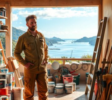 معلم دهانات بحي ابحر الشمالية